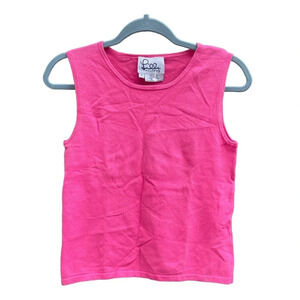 LILLY PULITZER VINTAGE HOT PINK SWEATER TANK